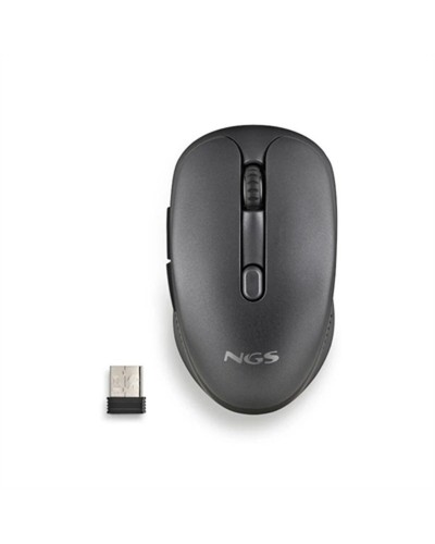 Wireless Mouse NGS EVO RUST Black 1600 dpi