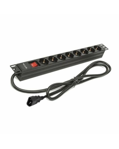 Regleta Enchufes 8 Tomas con Interruptor Phasak BNS 3535 (2 m)