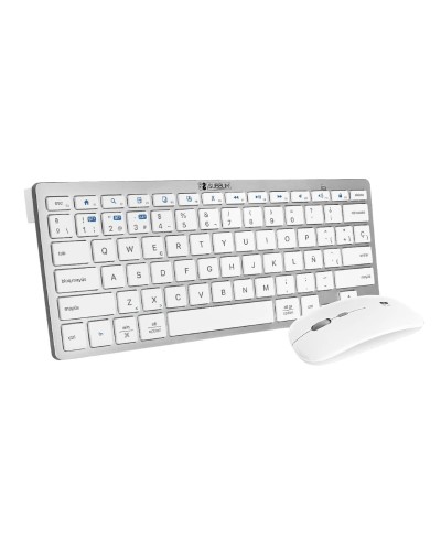 Keyboard and Mouse Subblim SUBKBC-OCO010 Silver
