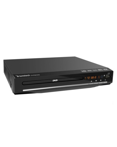 DVD and TDT Player Sunstech DVPMH225 Black
