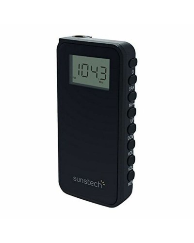 Transistorradio Sunstech RPD23BK Svart