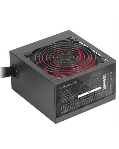 Fuente de Alimentación Mars Gaming MPIII650 ATX 650 W CE - RoHS