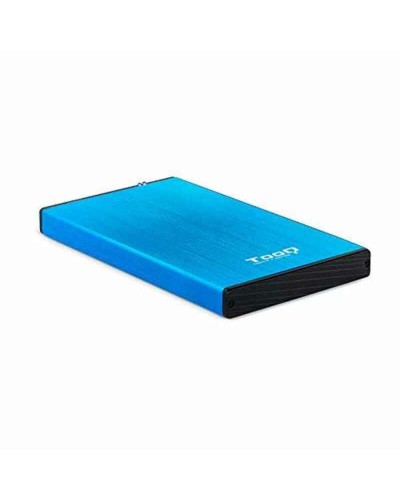 Caja Externa TooQ TQE-2527BL SATA III USB 3.0 3,5" Azul Negro/Azul