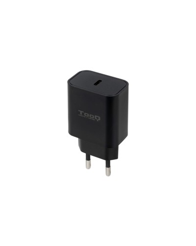 Cargador de Pared TooQ TQWC-PDUSBC20B 20 W Negro (1 unidad)