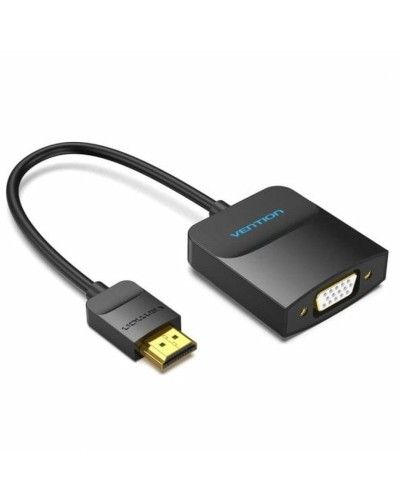 Adaptador HDMI a VGA Vention 42154 Negro 15 cm