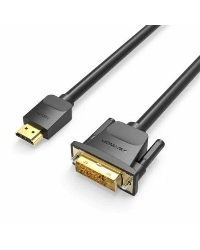 Adaptador DVI a HDMI Vention ABFBG Negro 1,5 m