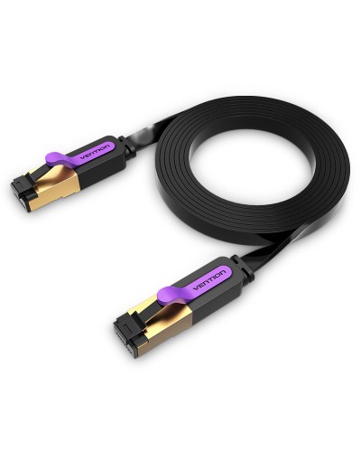Câble Réseau Rigide UTP 6ème Catégorie Vention ICABQ Noir 20 m