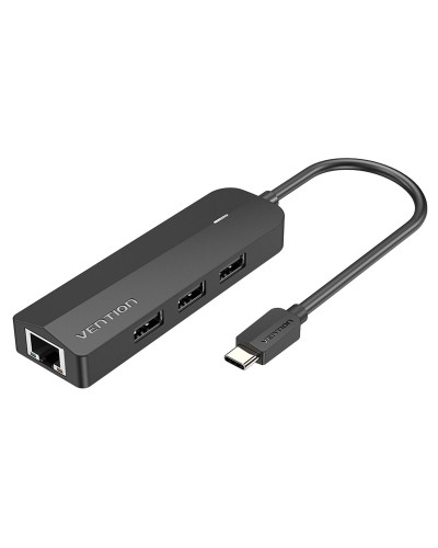 USB-HUB Vention TGOBB Svart