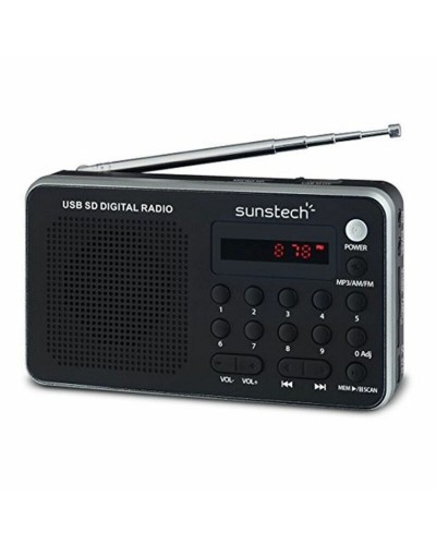 Bärbar Digitalradio Sunstech RPDS32SL Wi-Fi