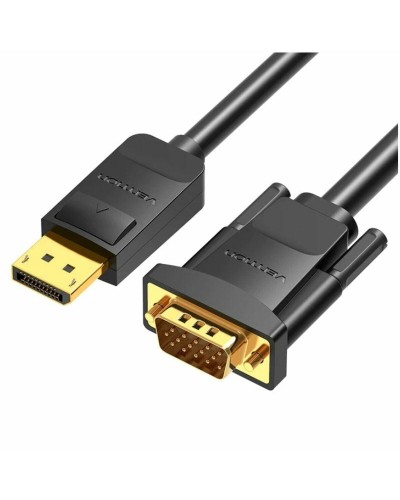Adapter DisplayPort naar VGA Vention HBLBG Zwart 1,5 m