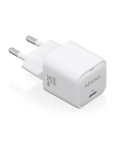 Wall Charger Aisens ASCH-30W1P018-W White 30 W (1 Unit)