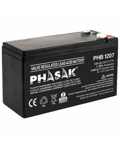 Batería para SAI Phasak PHB 1207 12 V