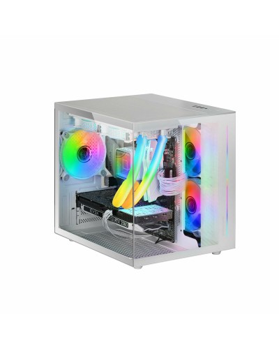 ATX Semi-tower Box Mars Gaming MCVIEWW White