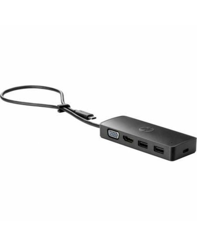 USB-keskitin HP 235N8AA Musta