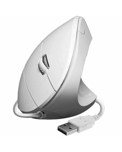 Ergonomische optische Maus Subblim SUBMO-EDGVU02 Weiß (1 Stück)