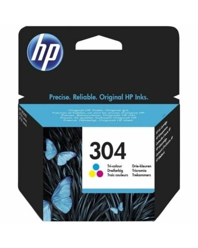 Cartucho de Tinta Original HP 304 Tricolor (25 Unidades)
