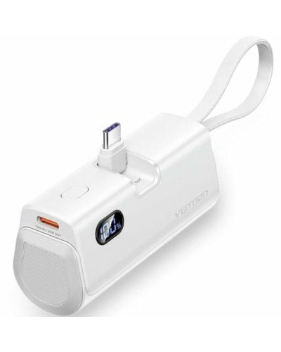 Powerbank Vention FHQW0 White 4800 mAh