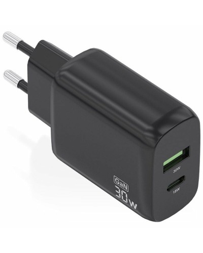 Chargeur mural Aisens A110-0924 Noir 30 W