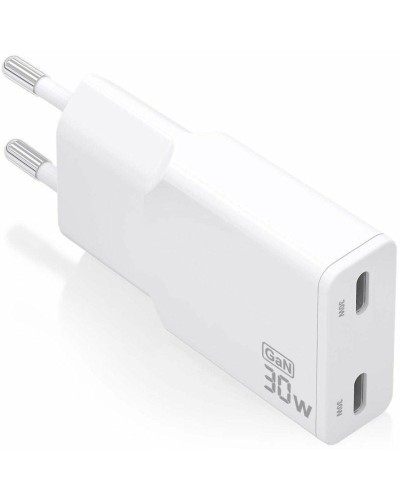 Oplader Aisens ASCH-30W2P048-W Wit 30 W