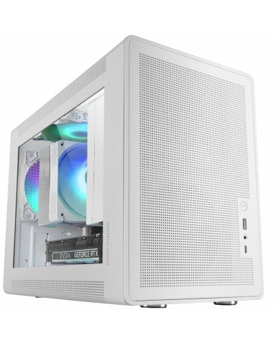 Boîtier mini-tour Micro ATX / ITX Mars Gaming MCXPSW Blanc