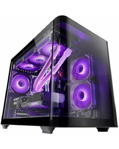 ATX Semi-toren doos Mars Gaming MCFUSIONM Zwart