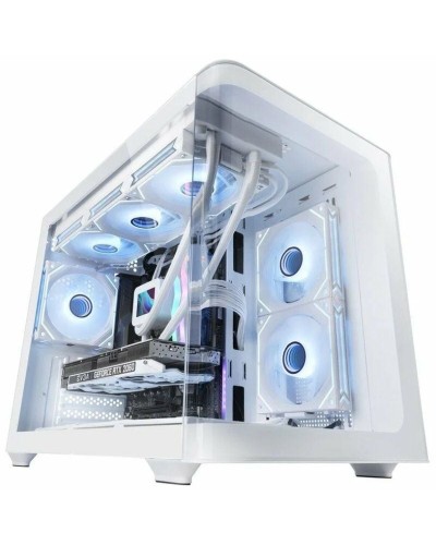 Caja Semitorre ATX Mars Gaming MCFUSIONMW Blanco