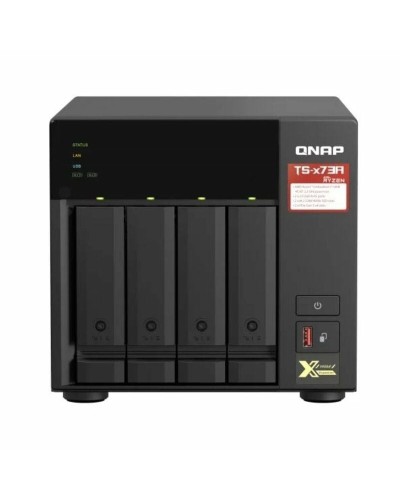 NAS-Netzwerk-Speicher Qnap TS-473A-8G Quad Core Schwarz