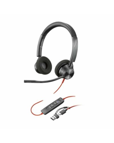 Auriculares Poly 8X220AA Negro