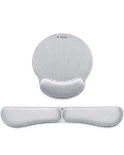 Tapis de Souris Subblim SUBMP-04E021 Argenté