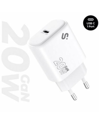 Caricabatterie per Auto Subblim SUBCHG-6G2001 Bianco 20 W