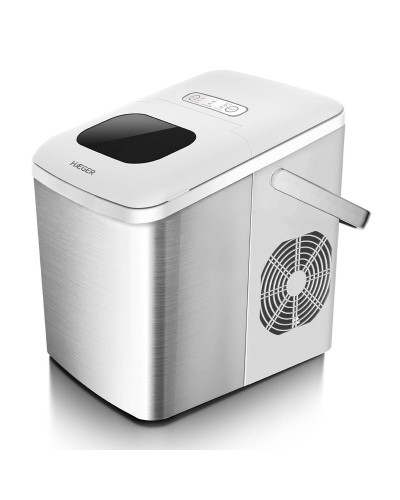 Máquina de Hacer Hielo Haeger IM-12S.005A Acero 120 W 1,8 L 12 kg
