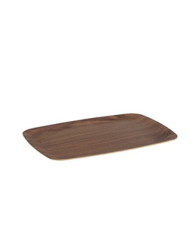 Vassoio Andrea House Legno / Noce 46 x 36 x 2 cm