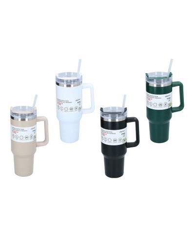 Thermische Beker met Deksel Alpina Multicolour 1,2 L