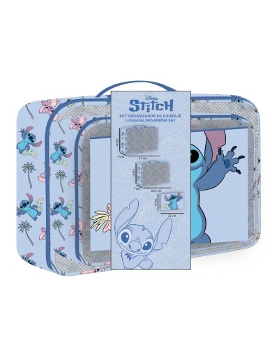 Reistasje Stitch Blauw