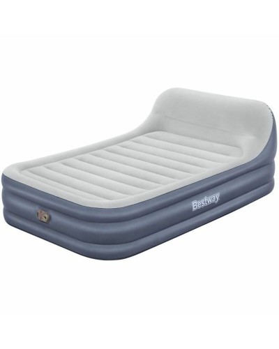 Bestway Dubbele Luchtbed met Motor en Hoofdeinde 226x152x84 cm Opblaasbaar 67923