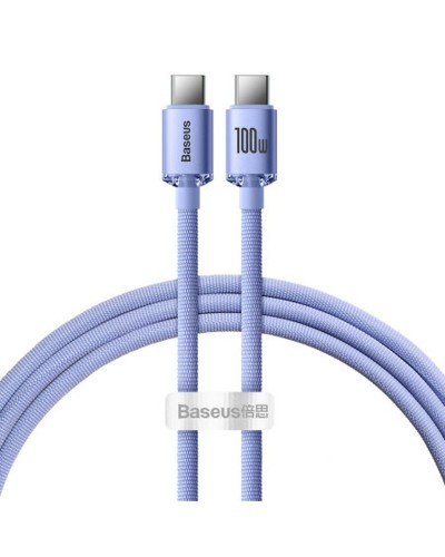 USB-C zu USB-C-Kabel Baseus CAJY000605 Violett