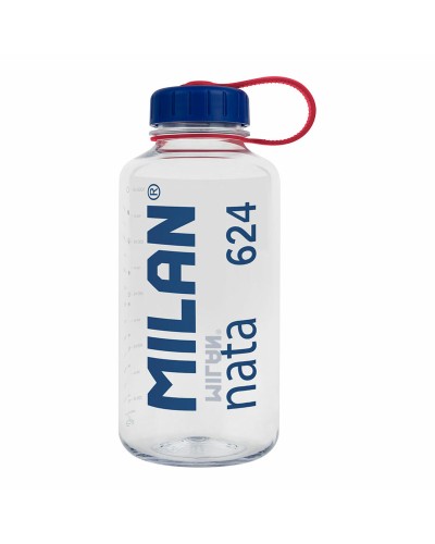 Bottiglia d'acqua Milan 1 L Trasparente Plastica