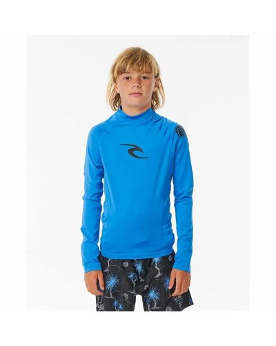 T-shirt da Bagno Rip Curl Wave Upf L/S Azzurro