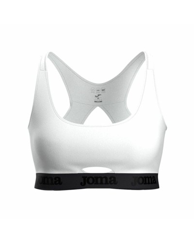 Sujetador Deportivo Joma Sport R-City Iconic Blanco
