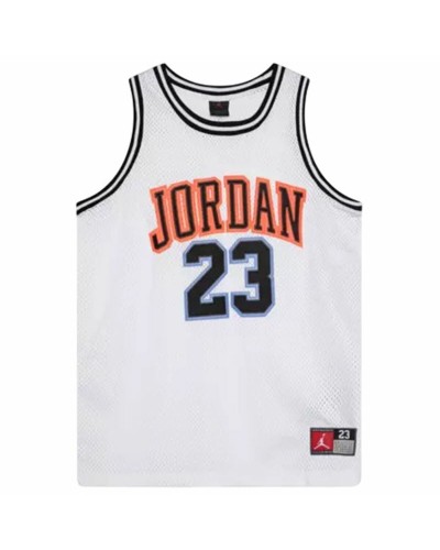 Basketball-T-Shirt Jordan Weiß