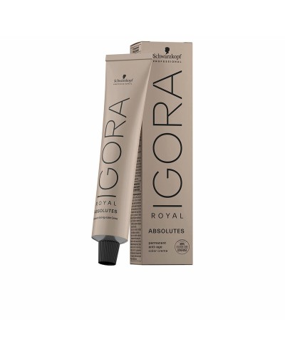 Coloración Permanente en Crema Schwarzkopf Igora Royal Absolutes Nº 8-60 Rubio Claro Marrón natural 60 ml