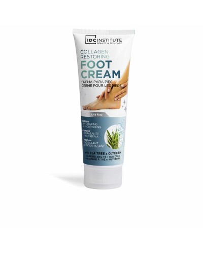 Feuchtigkeitsspendende Fusscreme IDC Institute COLLAGEN RESTORING 250 ml
