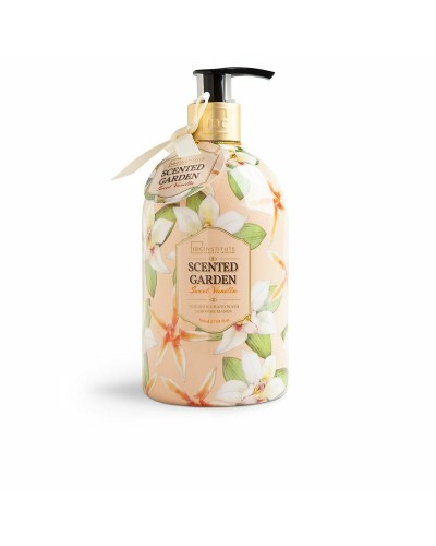 Handzeep met dispenser IDC Institute Scented Garden Sweet Vanilla	 (500 ml)