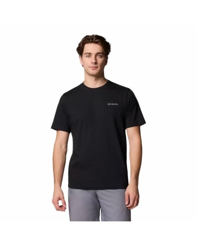Camiseta de Manga Corta Hombre Columbia North Cascades™ Sleeve Negro