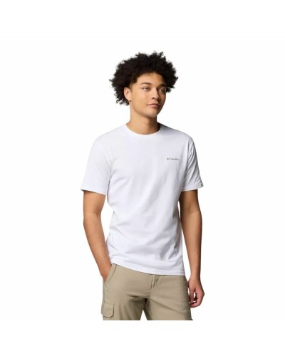 Camiseta de Manga Corta Hombre Columbia North Cascades™ Sleeve Blanco