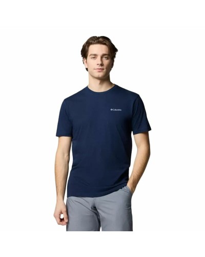 Maglia a Maniche Corte Uomo Columbia North Cascades™ Sleeve Blu scuro