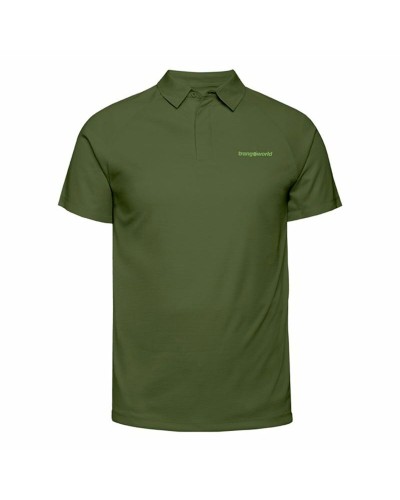 Polo à manches courtes homme Trangoworld Bonete  Olive