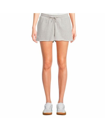 Pantalones Cortos de Mujer Under Armour Rival Terry Short Gris