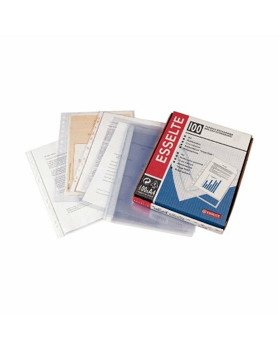 Housses Esselte Transparent A4 polypropylène