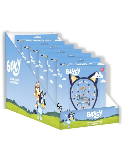 Haarschmuck Bluey Bunt